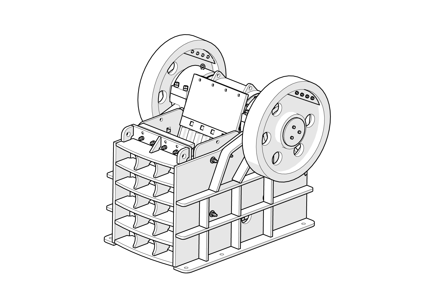 碎石機(jī) 粉碎機(jī)產(chǎn)品圖片