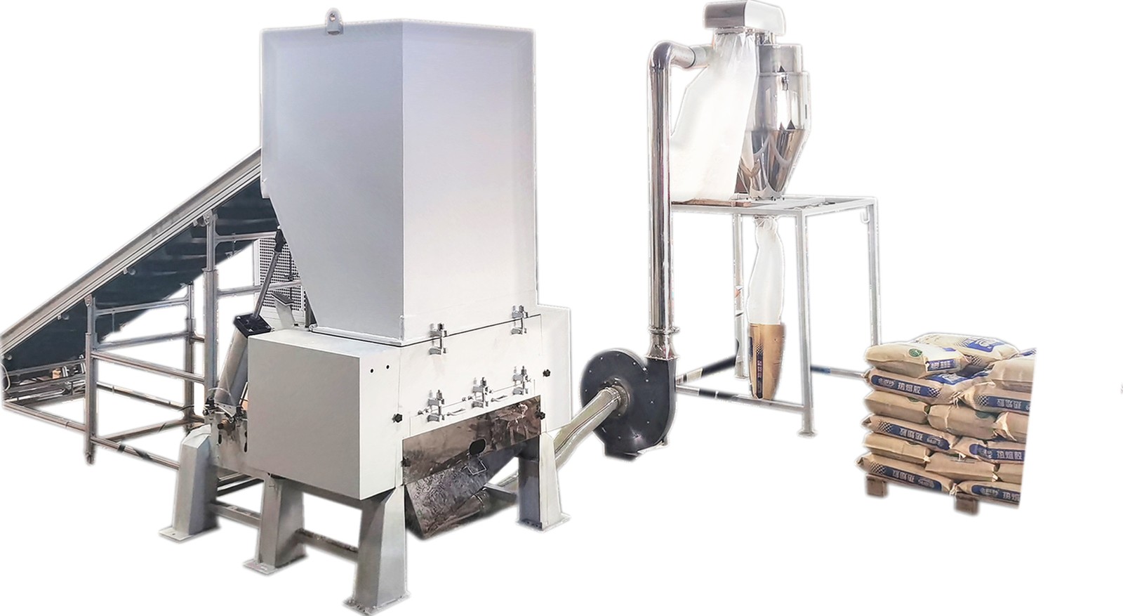 PUR低溫?zé)崛勰z粉碎機，彈性體粉碎機產(chǎn)品圖片