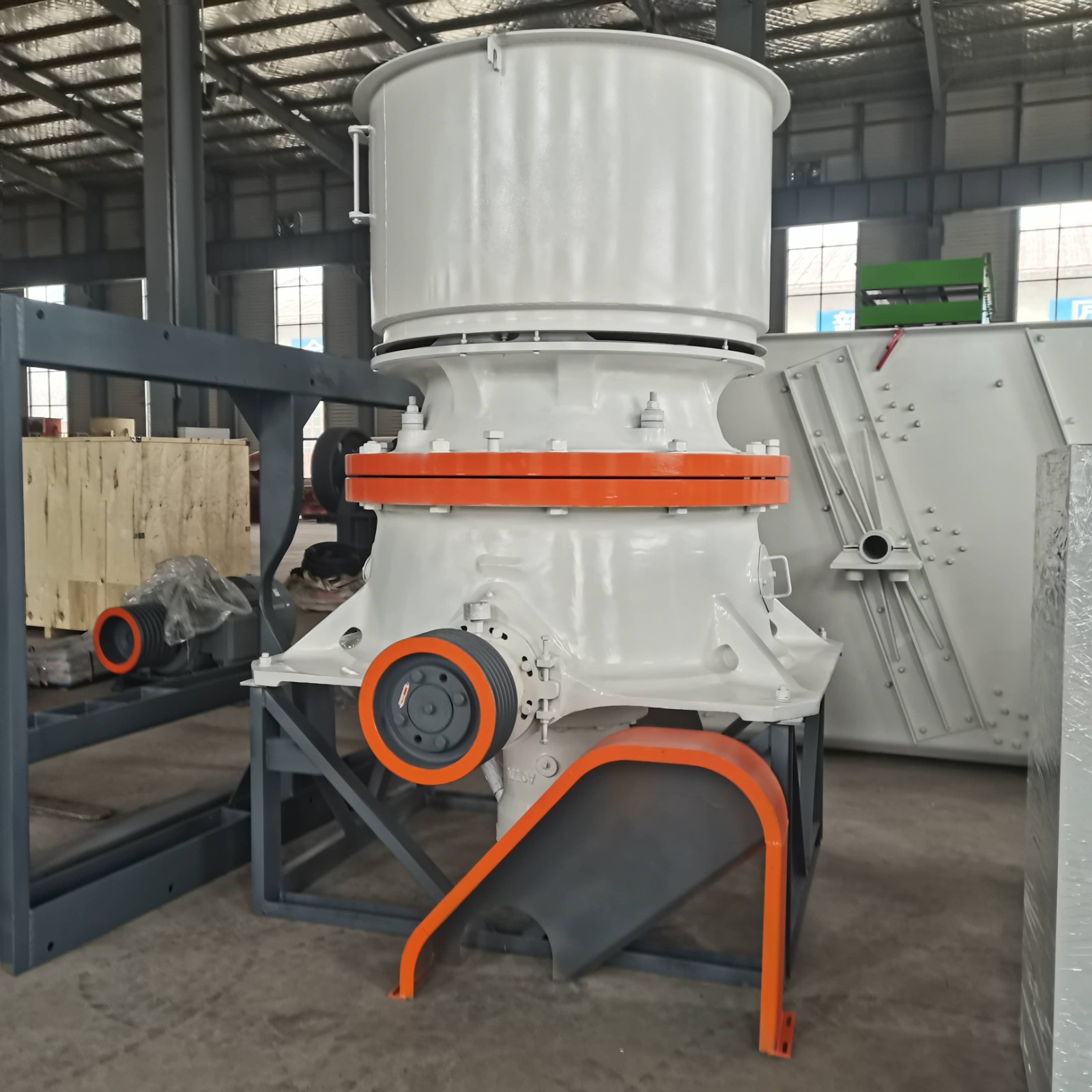 少林重型機(jī)器專業(yè)生產(chǎn)DP430單缸圓錐破碎機(jī)價(jià)格優(yōu)惠