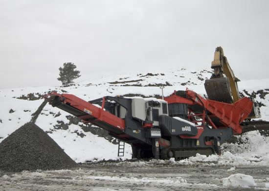 新型移動(dòng)破碎機(jī)