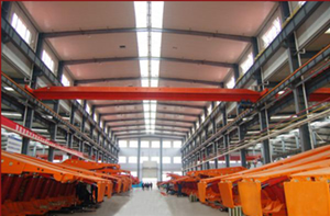 山東礦機(jī)車間一角