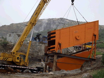 臨沂恒泰機(jī)械售至山東煙臺(tái)礦山開采用的振動(dòng)篩設(shè)備