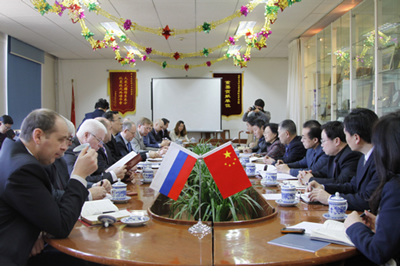 俄羅斯工商會(huì)代表團(tuán)訪問中機(jī)聯(lián)合會(huì)