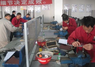 職工技能比賽現(xiàn)場(chǎng)