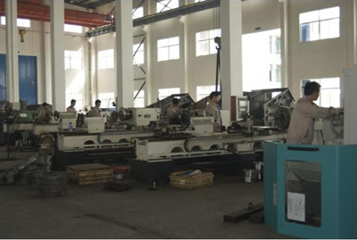 威力特重工江蘇生產(chǎn)基地車間