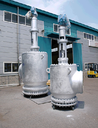 美卓收購的韓國Valstone公司的角式截止閥