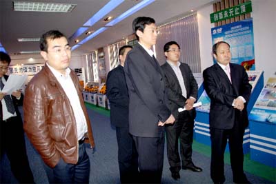 共青團(tuán)濰坊市委副書(shū)記劉志為一行到山東華特磁電調(diào)研