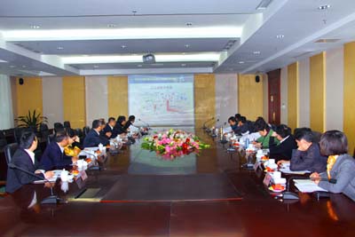 安徽省聯(lián)合調(diào)研組到海螺集團(tuán)就CKK垃圾處理項(xiàng)目推廣作專題調(diào)研