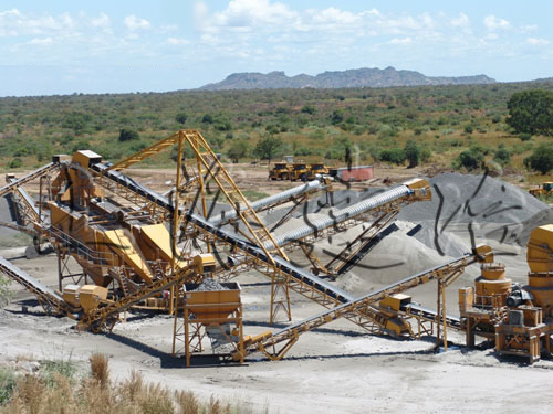 百噸制砂生產(chǎn)線