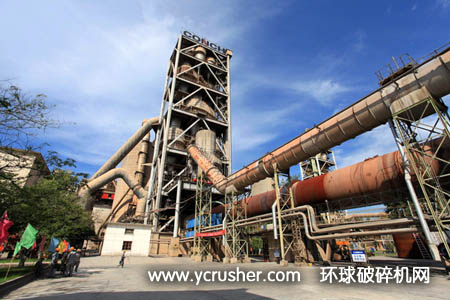 寧國水泥廠干法水泥生產(chǎn)線一線