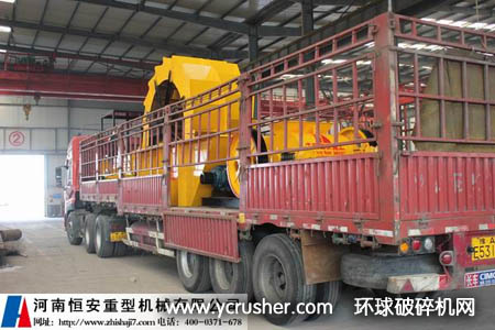 恒安重工對(duì)輥式破碎機(jī)發(fā)貨
