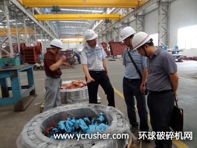 雙方就白鶴灘水電站人工砂石系統(tǒng)做深入交流