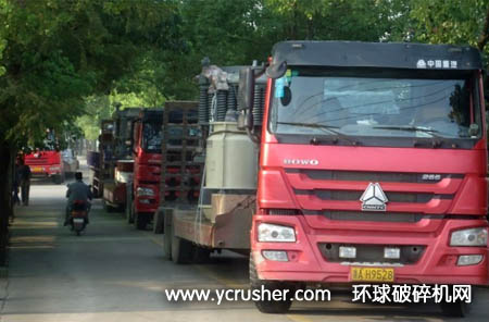 湖州巨松礦業(yè)購買雙金集團多臺破碎機設(shè)備