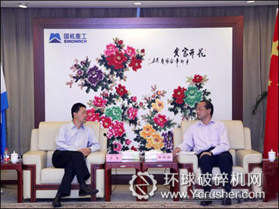 國機重工吳培國會見綿陽市副市長王瑜一行