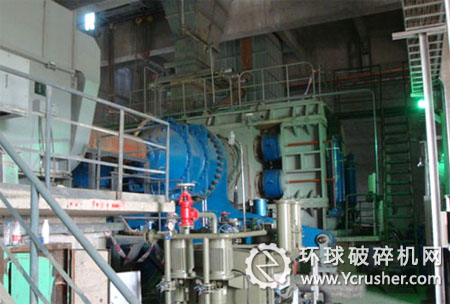 應(yīng)用于克州青松6000t/d熟料生產(chǎn)線水泥粉磨的HFCG180-160型輥壓機