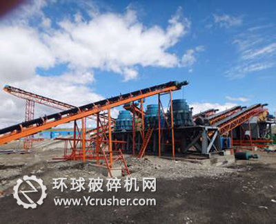 哈薩克斯坦600t/h制砂生產(chǎn)線