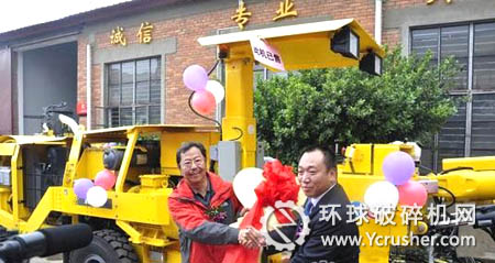 Boomer K41交機現(xiàn)場