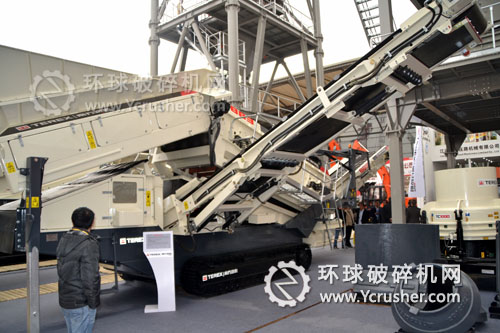 883型履帶移動式篩分設(shè)備