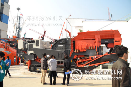 山特維克履帶式移動破碎站設(shè)備