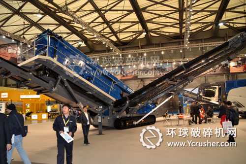 維特根旗下克林曼移動式三層篩分設(shè)備