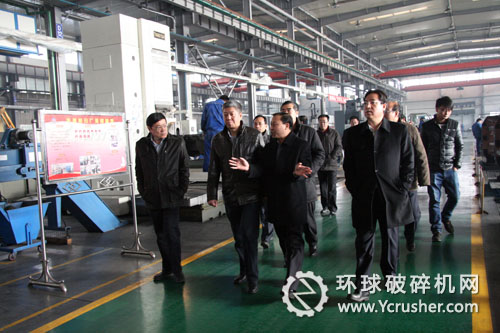 國家科技部高新技術發展及產業化司司長趙玉海來天地奔牛集團調研