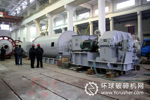 山東山礦機械供越南蒙陽球磨機試機成功