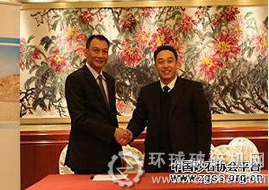 文揚之總經理與河南和勝工程機械有限公司總經理劉建偉
