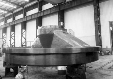 太重超大型破碎機(jī)耐磨件首次出口南美洲