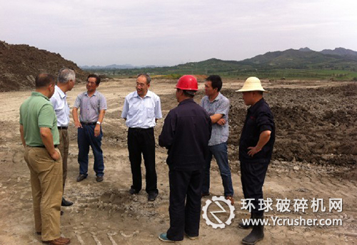 尾礦聯(lián)盟赴興城團(tuán)山子金礦調(diào)研指導(dǎo) 