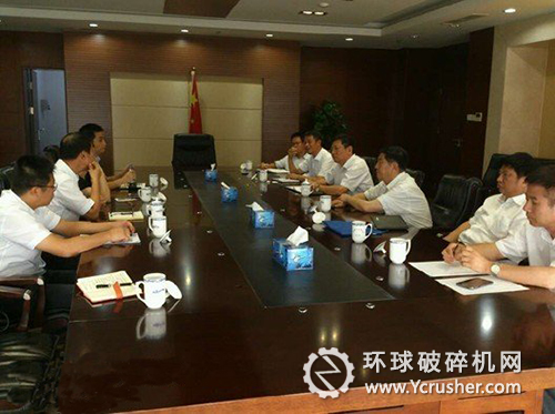 尾礦聯(lián)盟參加中冶總局與聲榮環(huán)保合作座談會