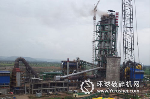 熟料線帶料運行