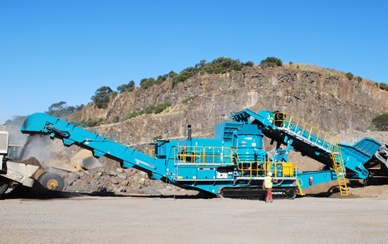 POWERSCREEN移動式圓錐破碎機(jī)