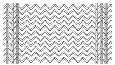 波紋形防堵篩網(wǎng)