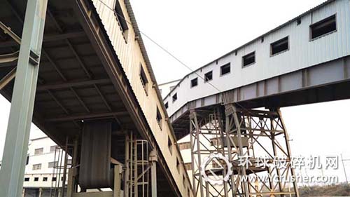 　和尚橋選廠皮帶通廊