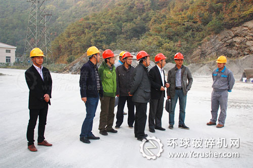 經信局領導率隊查看臺州海螺公司資源綜合利用情況