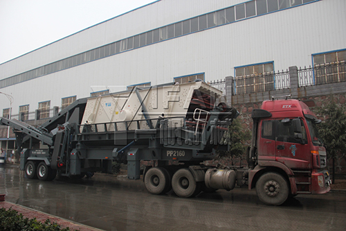 pp2160 移動篩分站 