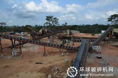 蘇布雷水電站砂石骨料篩分系統