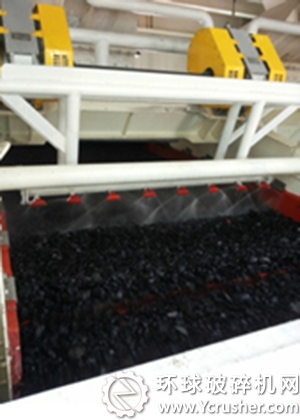 精煤脫介篩投入生產