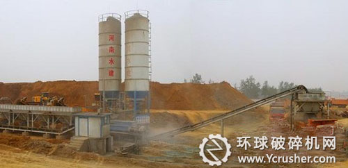  破碎、傳輸、拌和一體式改性土生產(chǎn)設(shè)備