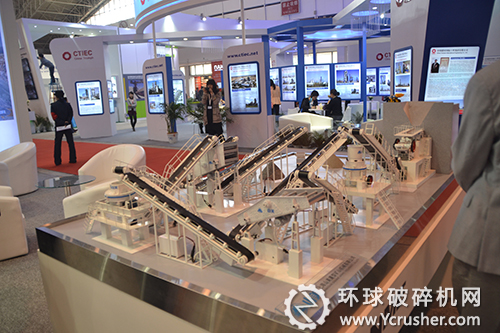 上海山美砂石生產(chǎn)線模型