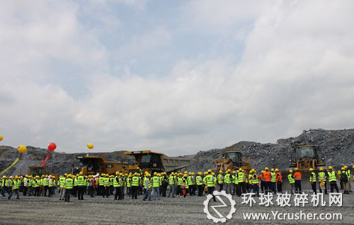 卡特彼勒采石場客戶體驗現(xiàn)場