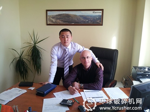 Misha在俄羅斯拜訪客戶 