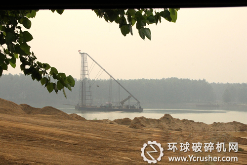 沂河邳州段河砂盜采嚴重