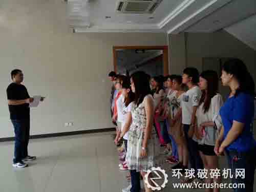 上海建冶新員工集體到工廠實習培訓