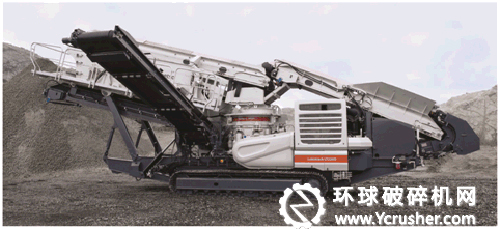 Lokotrack® LT220D移動式組合破碎篩分站