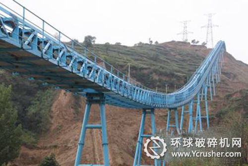 管狀皮帶項目建成后可實現合陽公司煤炭的高效運輸。