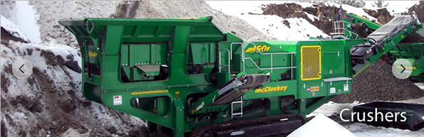 C50履帶式顎式破碎篩分機(jī)和C44履帶式圓錐破碎篩分機(jī)