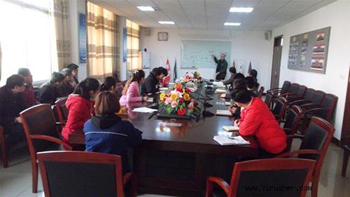 海匯集團帶式輸送機事業部和袋式除塵器事業部召開VP3項目推進會