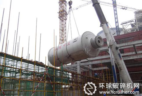 中國(guó)能建安徽電建二公司承建的撫州2&times;1000MW超超臨界燃煤發(fā)電機(jī)組脫硫工程施工現(xiàn)場(chǎng)