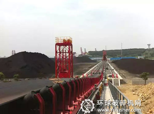 新建的BC6C帶式輸送機(jī)